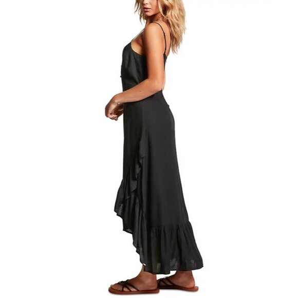 Volcom NWT That's My Type Maxi Dress in Black size XS - Picture 9 of 9